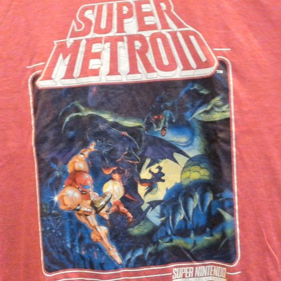 NWOT Super Nintendo Super Metroid Tee (2XL) - Picture 2 of 3